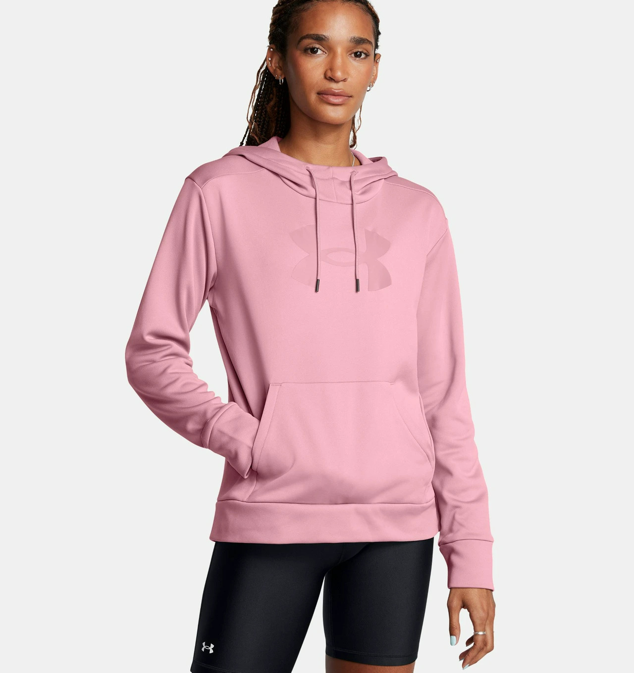 Under Armour Women's Armour Fleece Big Logo Hoodie (Various Colors) $15.99 + Free Shipping w/ ShopRunner or on $50+