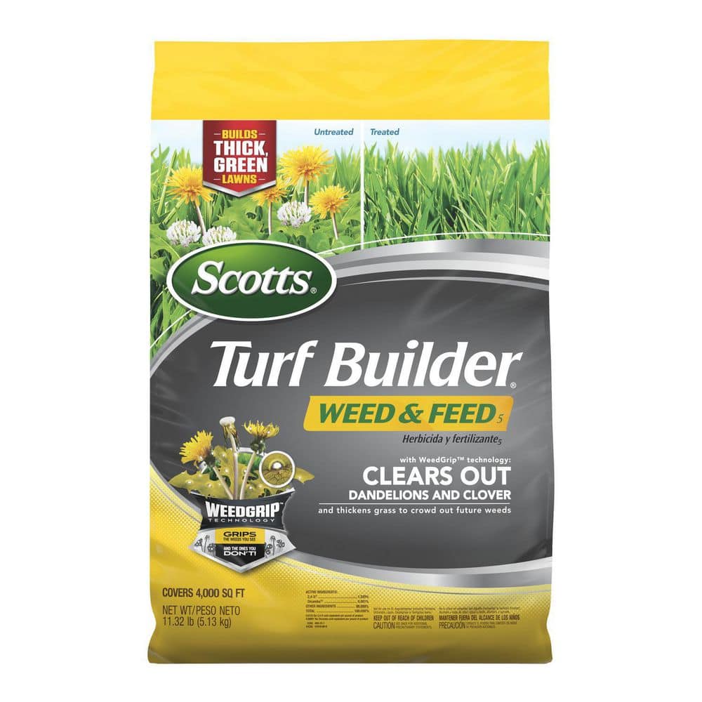 YMMV: Scotts Turfbuilder and Weed n Feed5 (4,000 sq ft) for $36.94 at HomeDepot