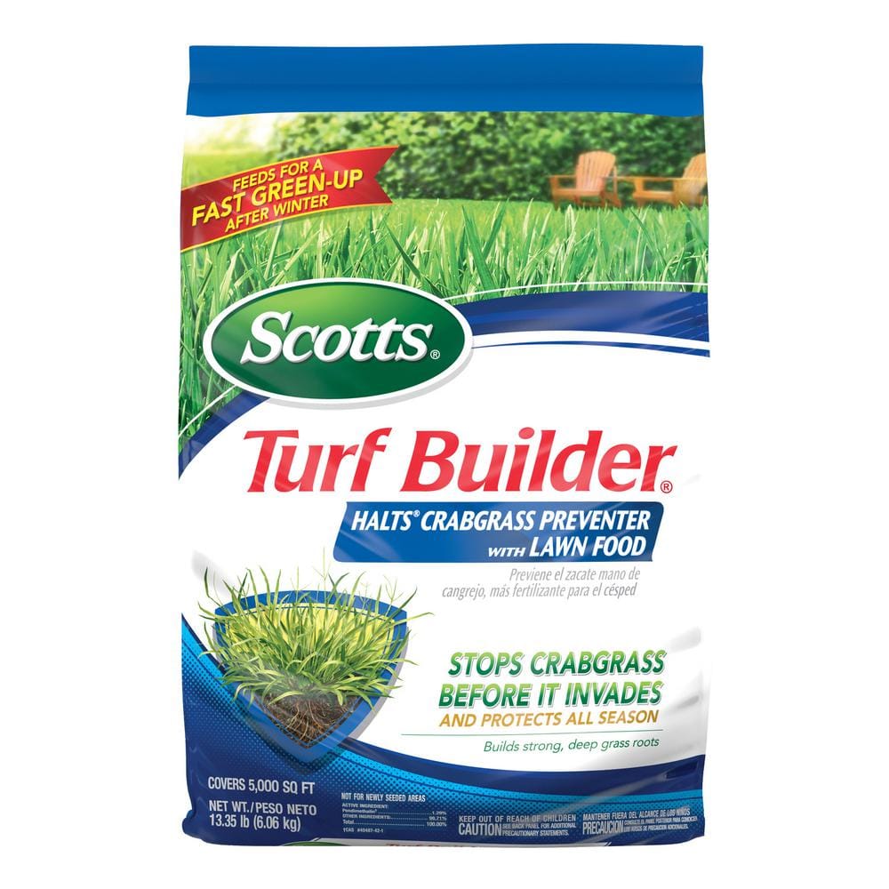 YMMV: Scotts Turfbuilder and Weed n Feed5 (4,000 sq ft) for $36.94 at HomeDepot