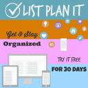 List Plan It – Cashback, Rebates & Rewards