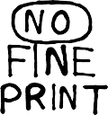No Fine Print Wine