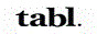 tabl