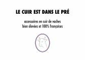 Le cuir est dans le pre FR